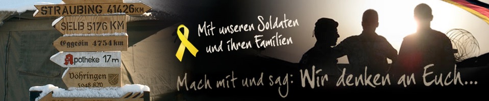 Solidarität mit Soldaten